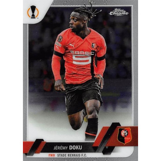 Champions League - Doku Jérémy - 2022-23 Topps Chrome UEFA Club Competitions No.198