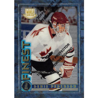 Řadové karty - Pederson Denis - 1994-95 Finest No.163