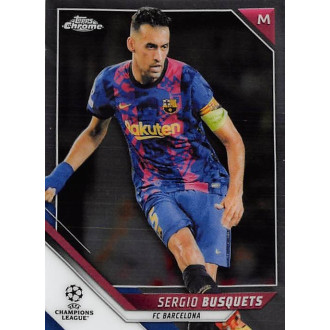 Champions League - Busquets Sergio - 2021-22 Topps Chrome UCL No.42
