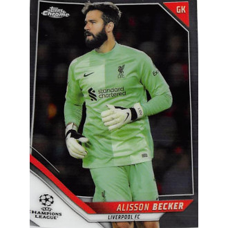 Champions League - Becker Alisson - 2021-22 Topps Chrome UCL No.46