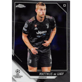 Champions League - de Ligt Matthijs - 2021-22 Topps Chrome UCL No.61