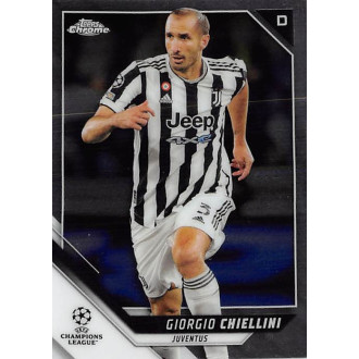 Champions League - Chiellini Giorgio - 2021-22 Topps Chrome UCL No.82