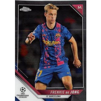 Champions League - de Jong Frenkie - 2021-22 Topps Chrome UCL No.93