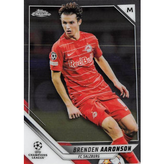 Champions League - Aaronson Brenden - 2021-22 Topps Chrome UCL No.97
