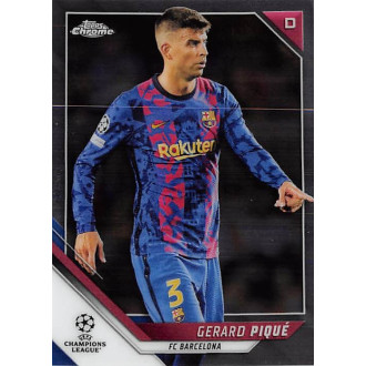 Champions League - Piqué Gerard - 2021-22 Topps Chrome UCL No.166