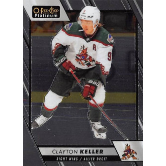 Řadové karty - Keller Clayton - 2023-24 O-Pee-Chee Platinum No.137