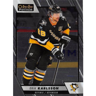 Řadové karty - Karlsson Erik - 2023-24 O-Pee-Chee Platinum No.170