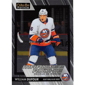 Řadové karty - Dufour William - 2023-24 O-Pee-Chee Platinum Marquee Rookies No.234