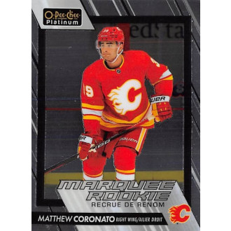 Řadové karty - Coronato Matthew - 2023-24 O-Pee-Chee Platinum Marquee Rookies No.280
