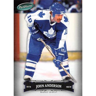 Řadové karty - Anderson John - 2006-07 Parkhurst No.2