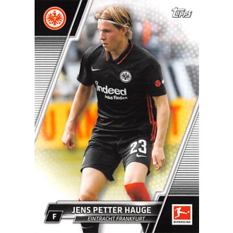 Německo - Hauge Jens Petter - 2021-22 Topps Bundesliga No.68