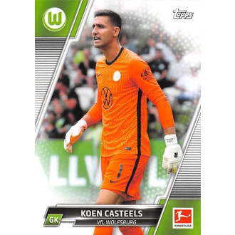 Německo - Casteels Koen - 2021-22 Topps Bundesliga No.178