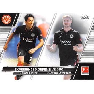 Německo - Hasebe Makoto, Hinteregger Martin  - 2021-22 Topps Bundesliga No.192