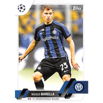 Champions League - Barella Nicolò - 2022-23 Topps UEFA Club Competitions No.23