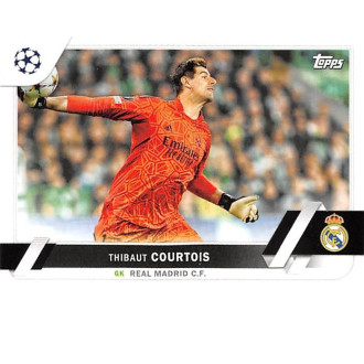 Champions League - Courtois Thibaut - 2022-23 Topps UEFA Club Competitions No.63