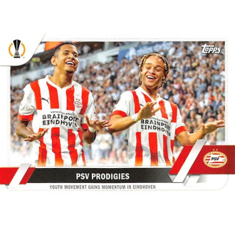 Champions League - PSV Prodigies - 2022-23 Topps UEFA Club Competitions No.104