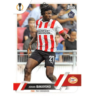 Champions League - Bakayoko Johan - 2022-23 Topps UEFA Club Competitions No.126