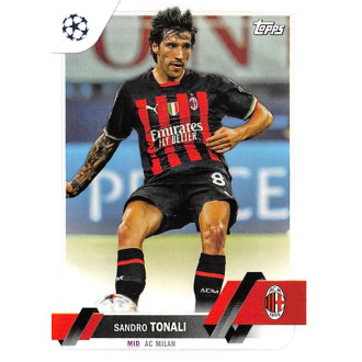 Champions League - Tonali Sandro - 2022-23 Topps UEFA Club Competitions No.128