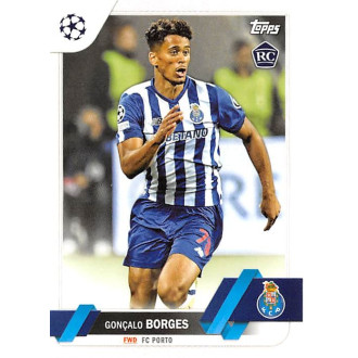 Champions League - Borges Gonçalo - 2022-23 Topps UEFA Club Competitions No.134