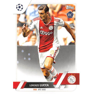 Champions League - Lucca Lorenzo - 2022-23 Topps UEFA Club Competitions No.143