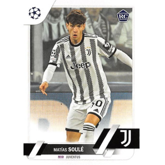 Champions League - Soulé Matías - 2022-23 Topps UEFA Club Competitions No.147