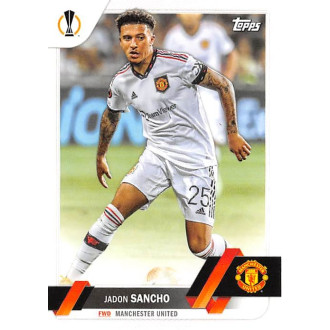 Champions League - Sancho Jadon - 2022-23 Topps UEFA Club Competitions No.186