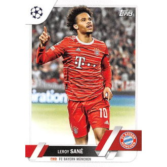 Champions League - Sané Leroy - 2022-23 Topps UEFA Club Competitions No.196