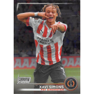 Champions League - Simons Xavi - 2022-23 Stadium Club Chrome UEFA Club Competitions No.16