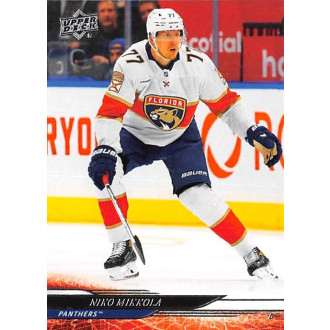 Řadové karty - Mikkola Niko - 2024-25 Upper Deck No.83