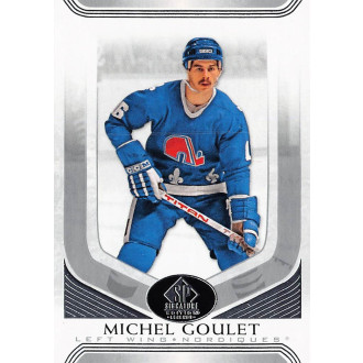 Řadové karty - Goulet Michel - 2020-21 SP Signature Edition Legends No.28