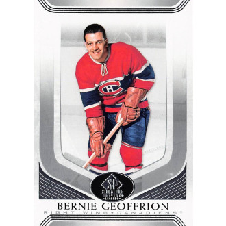 Řadové karty - Geoffrion Bernie - 2020-21 SP Signature Edition Legends No.35