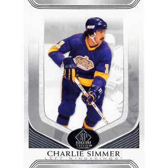 Řadové karty - Simmer Charlie - 2020-21 SP Signature Edition Legends No.58