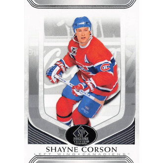 Řadové karty - Corson Shayne - 2020-21 SP Signature Edition Legends No.91