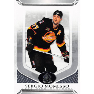 Řadové karty - Momesso Sergio - 2020-21 SP Signature Edition Legends No.92