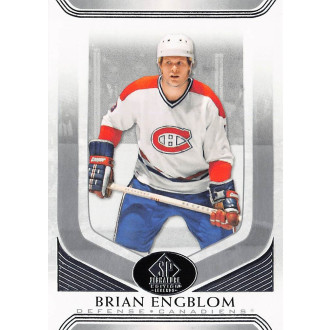 Řadové karty - Engblom Brian - 2020-21 SP Signature Edition Legends No.121
