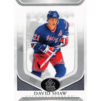 Řadové karty - Shaw David - 2020-21 SP Signature Edition Legends No.150