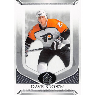 Řadové karty - Brown Dave - 2020-21 SP Signature Edition Legends No.151
