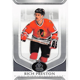 Řadové karty - Preston Rich - 2020-21 SP Signature Edition Legends No.187