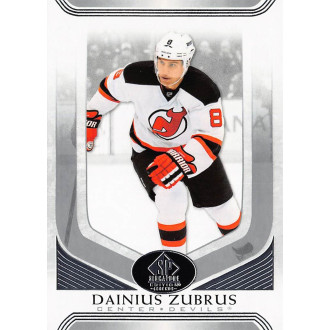 Řadové karty - Zubrus Dainius - 2020-21 SP Signature Edition Legends No.279