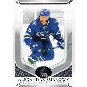 Řadové karty - Burrows Alexandre - 2020-21 SP Signature Edition Legends No.287
