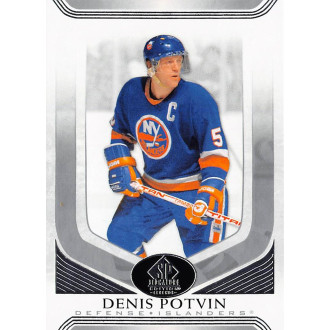 Řadové karty - Potvin Denis - 2020-21 SP Signature Edition Legends No.315