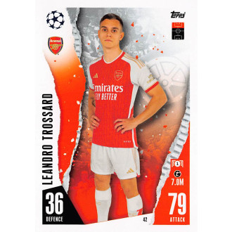 Champions League - Trossard Leandro - 2023-24 Topps Match Attax UCL No.42