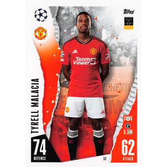 Champions League - Malacia Tyrell - 2023-24 Topps Match Attax UCL No.53