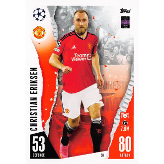 Champions League - Eriksen Christian - 2023-24 Topps Match Attax UCL No.58