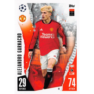 Champions League - Garnacho Alejandro - 2023-24 Topps Match Attax UCL No.62
