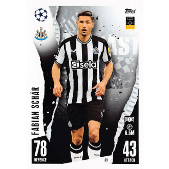 Champions League - Schär Fabian - 2023-24 Topps Match Attax UCL No.69
