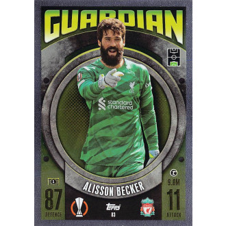 Champions League - Becker Alisson - 2023-24 Topps Match Attax UCL No.83