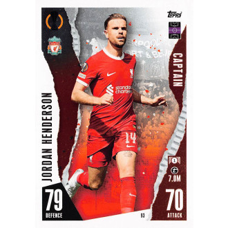 Champions League - Henderson Jordan - 2023-24 Topps Match Attax UCL No.93
