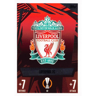 Champions League - Znak Liverpool - 2023-24 Topps Match Attax UCL No.82