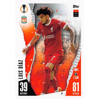 Champions League - Díaz Luis - 2023-24 Topps Match Attax UCL No.97